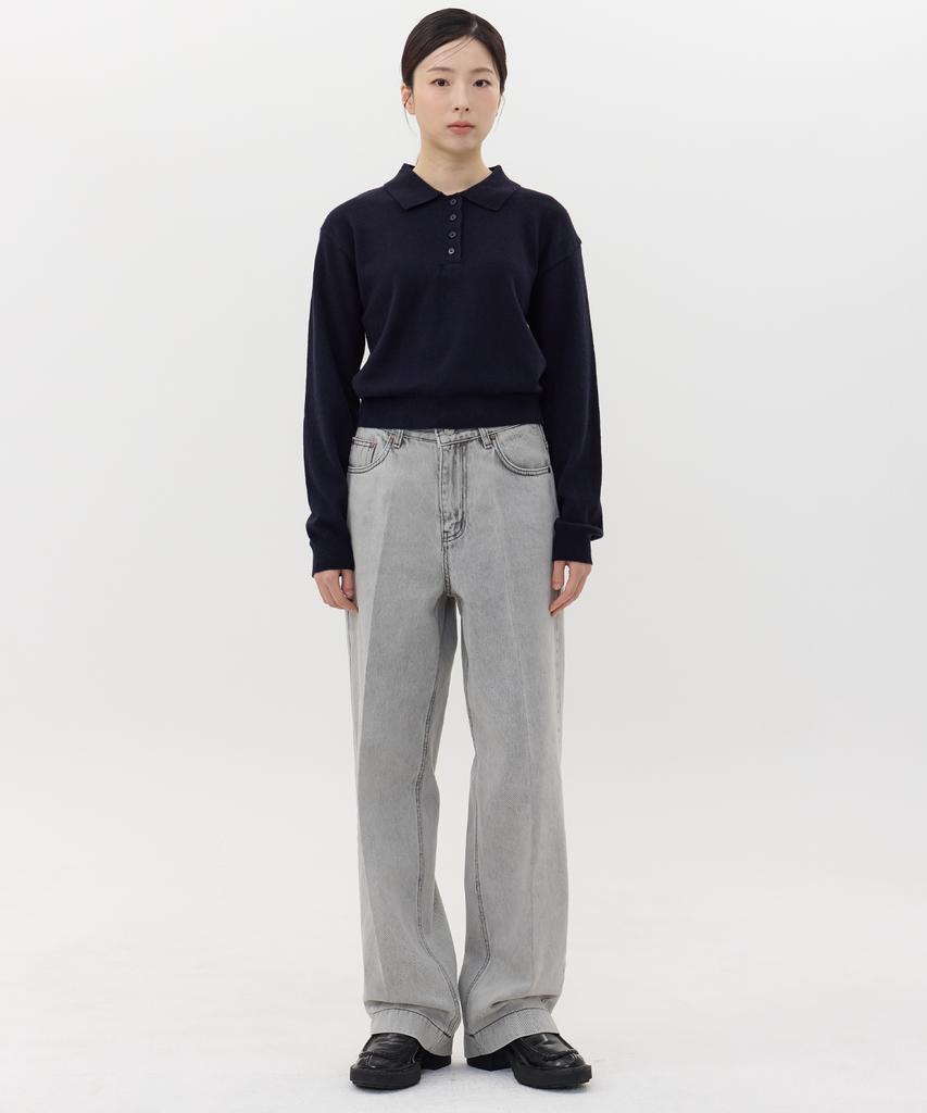 Kkomma Cmj03 Straight Essential Grey Jeans