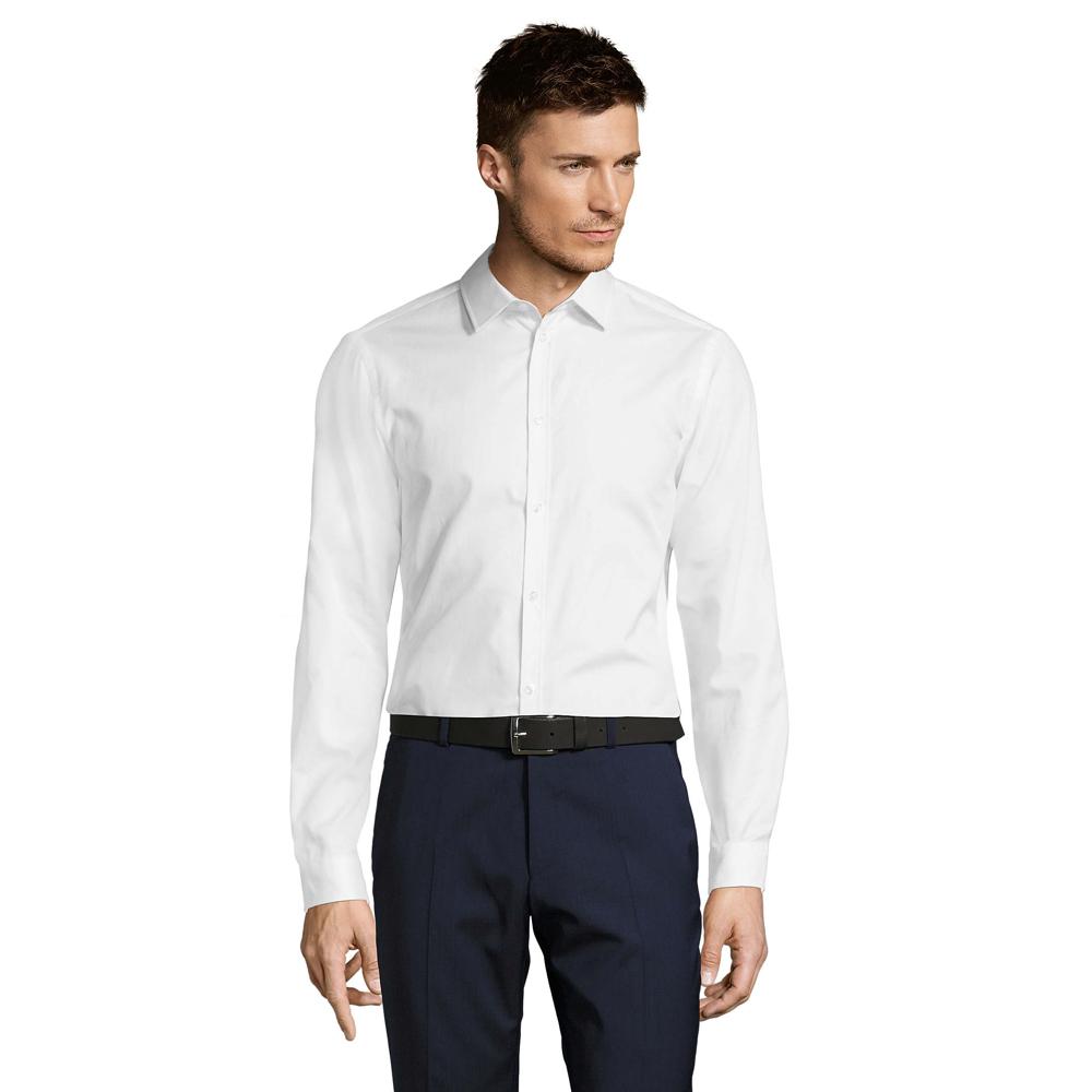 SOLS Mens Brody Herringbone Shirt