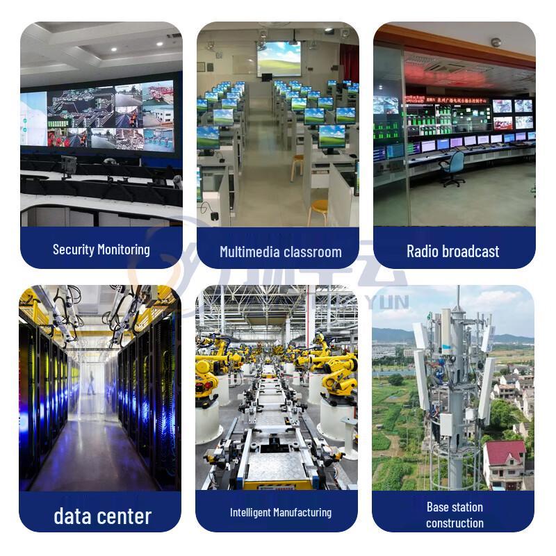 Yanghuayun SC-SC Telecom-Grade Fiber Optic Adapter Coupler