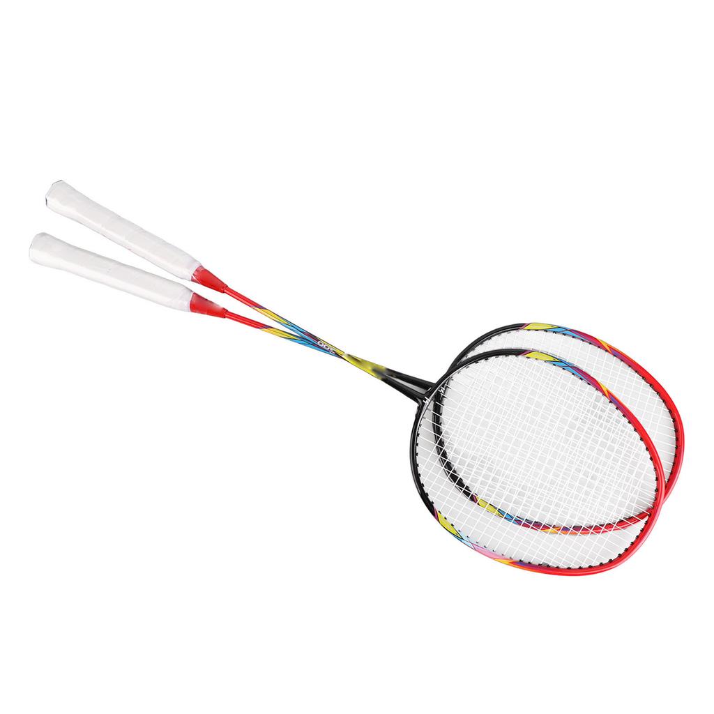 2 Player Badminton Racquet High Stability Lightweight Portable Sports Badminton Racket for Beginner
