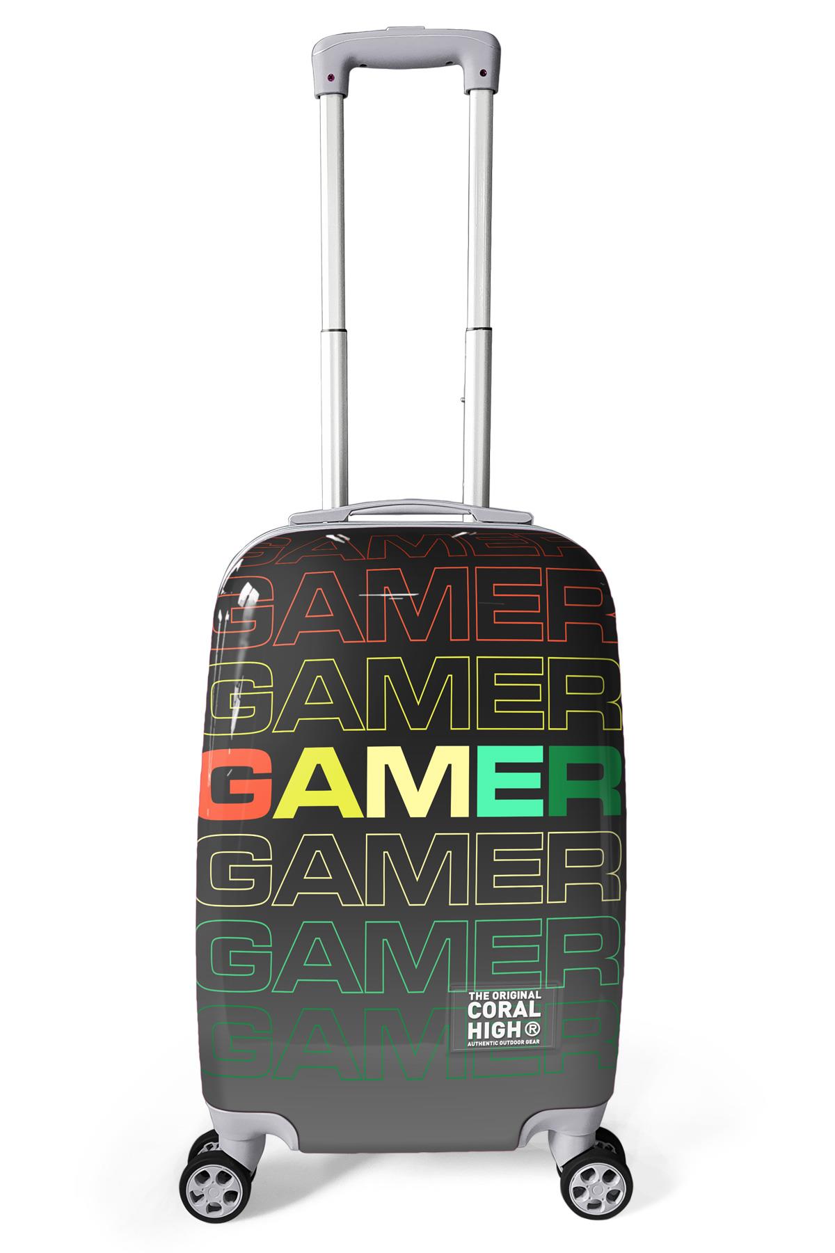 

Валіза розміру Cabin High Gamer із візерунком Coral High (50 см) 16546