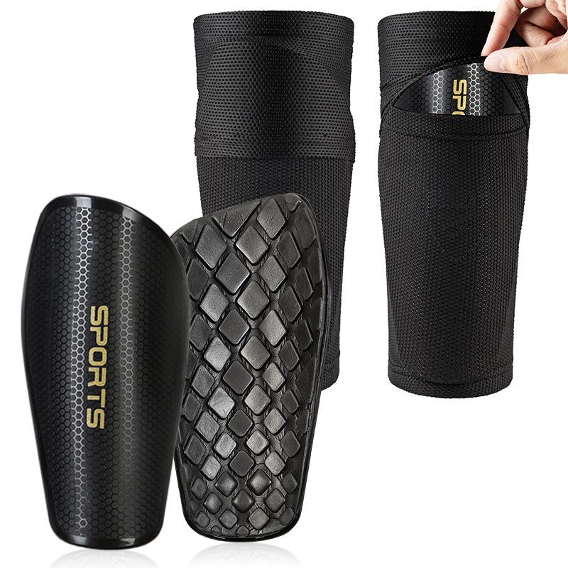 Grenzüberschreitendes Schienbeinschoner-Socken-Set: Zweiteilige Fußball-Schienbeinschoner für Erwachsene und Jugendliche.