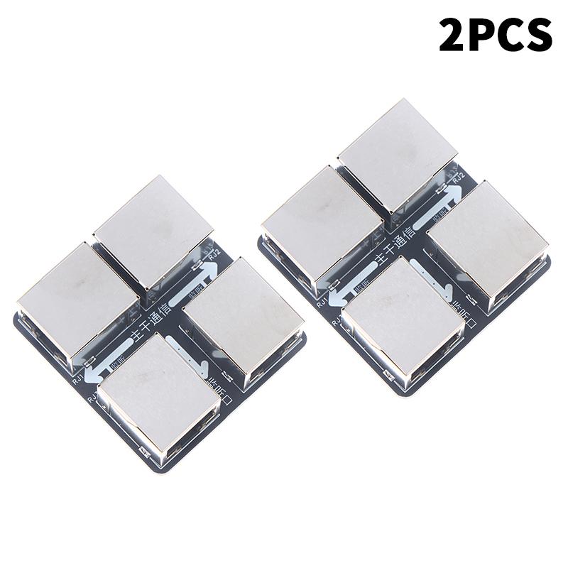RJ45 Throwing Star LAN Tap Wireshark Packet Sniffer Ethernet Traffic Mirror TCP/IP Capture Monitor