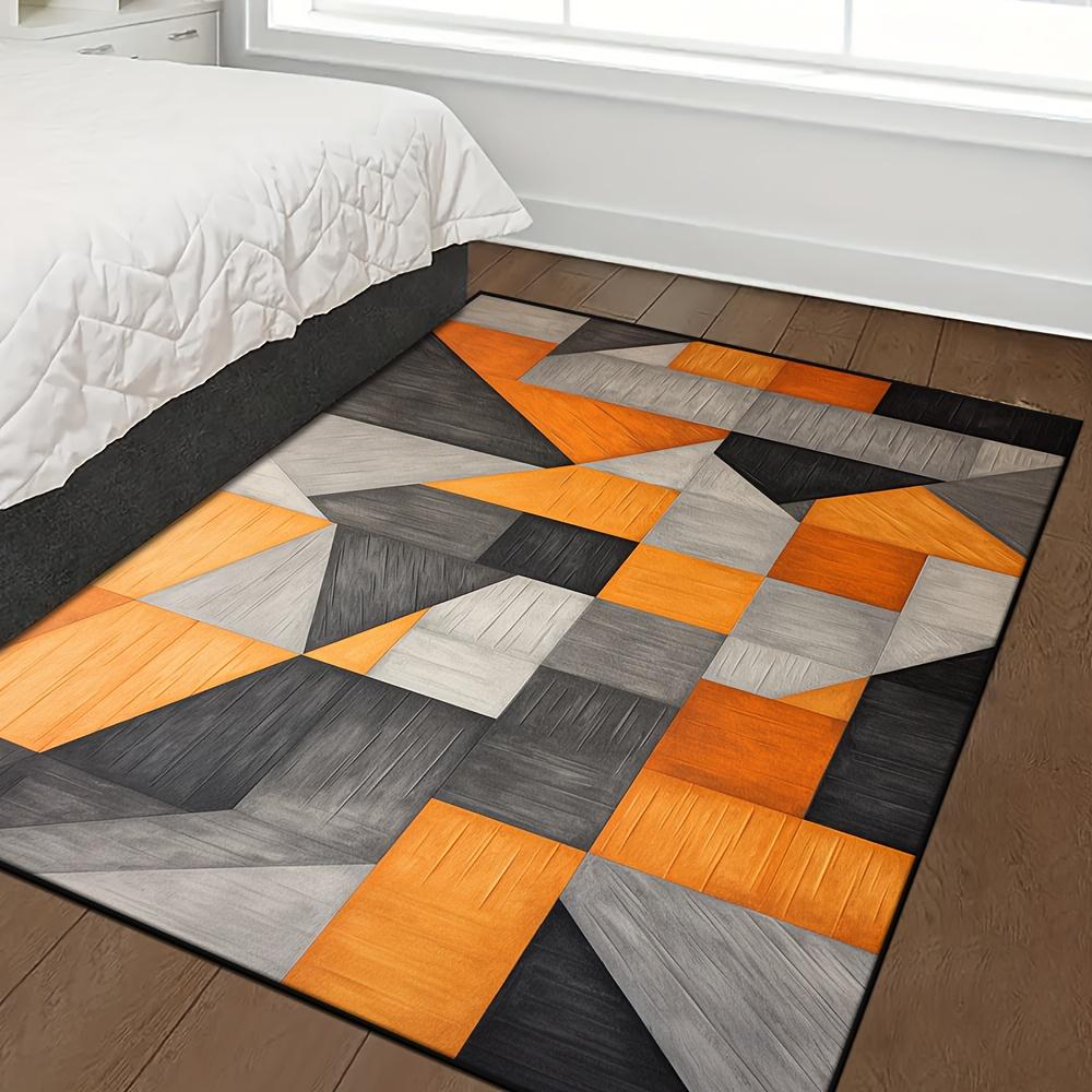 2D Koi Fish Pond Carpet Living Room Large Rug Stone Pool Bedroom Decor Creative Area Rugs Sofa Floor Mat Lounge New