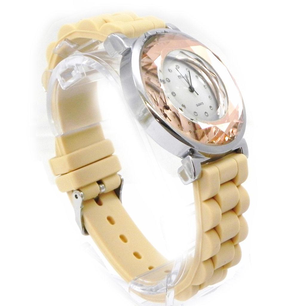 Les Trésors De Lily [I2737] - Montre Design 'Absolu' beige
