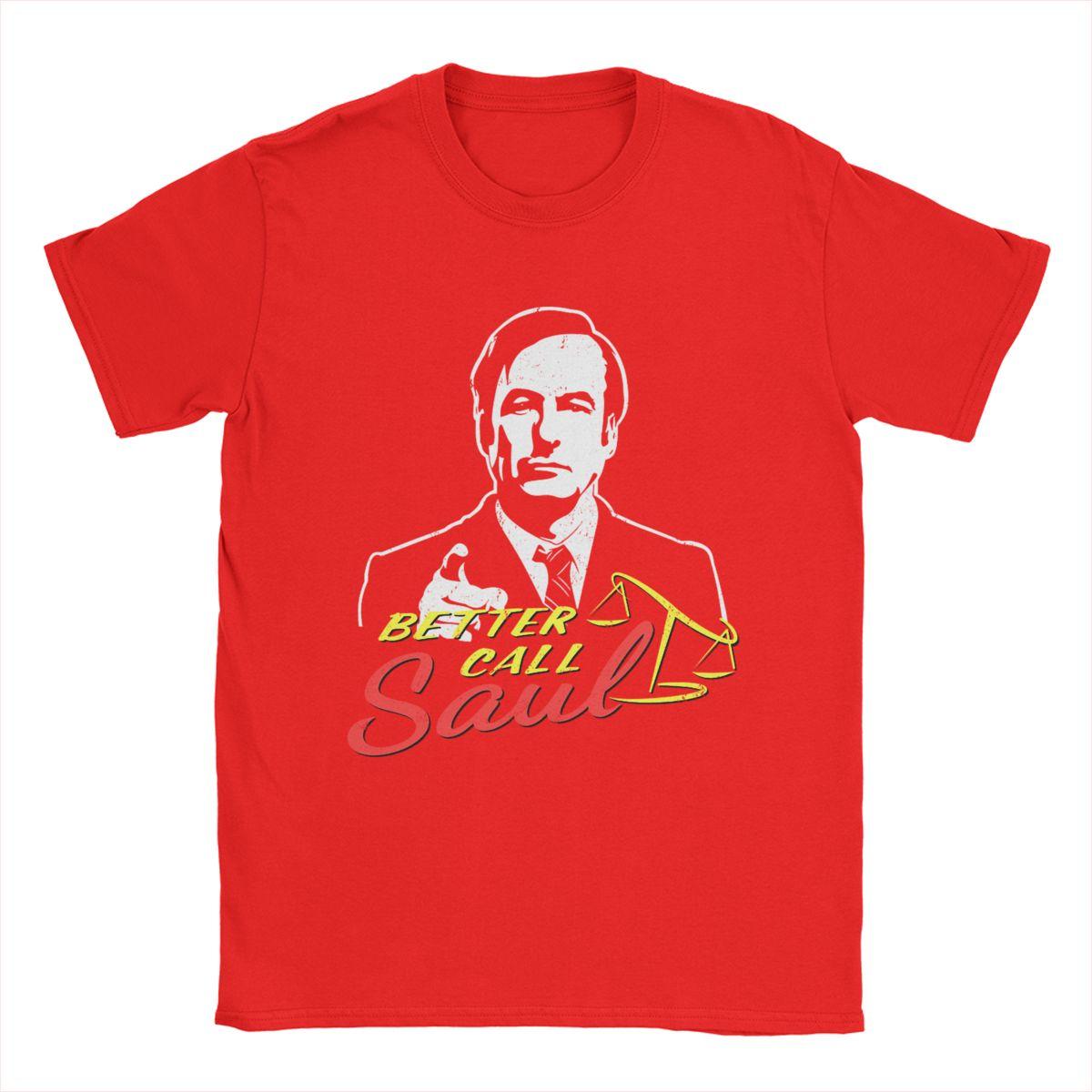 

Вінтажна футболка Better Call Saul для чоловіків, з круглим вирізом, 100% бавовняна футболка, футболки з коротким рукавом, одяг для вечірок XXL