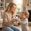 Soft Plush Stuffed Dog Toy with Embroidered Face and Floppy Ears Suitable for Children and Collectors Plush Animal Doll for Home Decor and Gifts