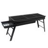 ZISIZ Portable Folding Charcoal BBQ Grill