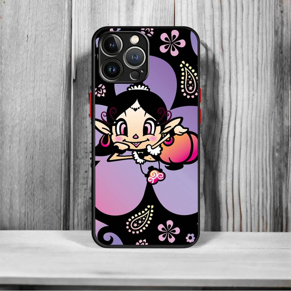 

Akubi Girl frosted Shockproof For iPhone 16 15 11 12 13 14 Pro Max X XR XSMAX Mini Phone Case iPhone 16e