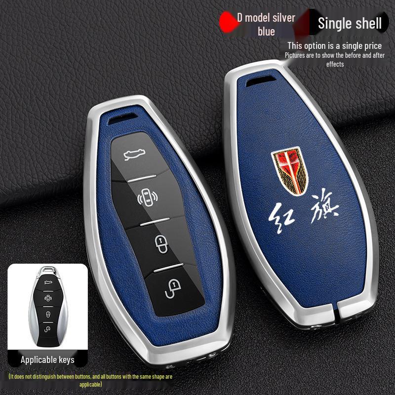 2023 Hongqi H5/H6/HS5 Men's Key Case for HS3 & HQ9 with EQM5 High-End Shell