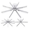 6/8/10 Scheiben Aluminiumlegierung Pizza Schneider Scharfes Zahnrad Pizza Kuchenteiler für Küche Restaurant Backen Professionelle Werkzeuge