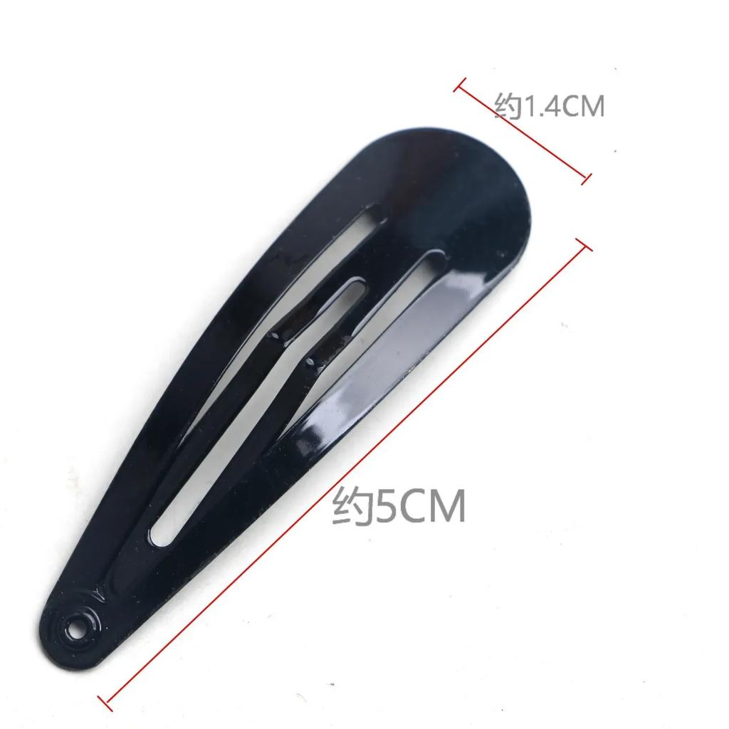 30pcs Colorful BB Hair Clips for Girls Water Drop Shape Hairpin Princess Barrettes Simple Snap Clip Girls Hair Accessories