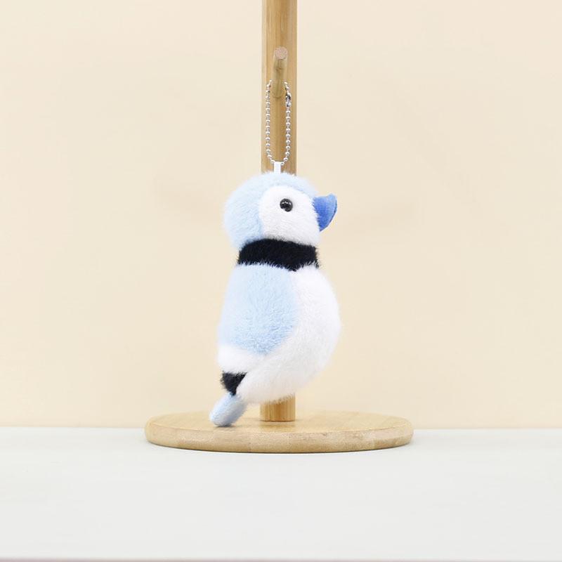 Soft And Huggable Cartoon Parrot Plush Pendant For Bags Keychains And Dolls