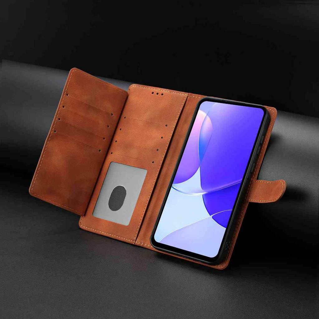 For Blackview A85/A53 Pro/A53.ZTE/Sony series.Wallet Style Frosted Leather Phone Case,Multi-Card Slots & Stand,Shockproof Protective Cover (8 Colors)