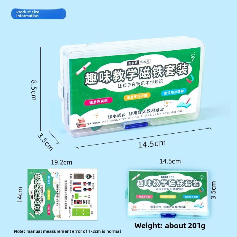 Diy Magnet Science Kit For Kids Physics Learning Fun Educational Toy Material Pack