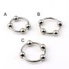 Cock Ring Prolong Intercourse Time Ergonomic Stainless Steel Delay Ejaculation Lock Ring for Male