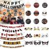 Crazy Party Halloween Headband With Ghost Theme Pumpkin Head Clip Halloween Decorations