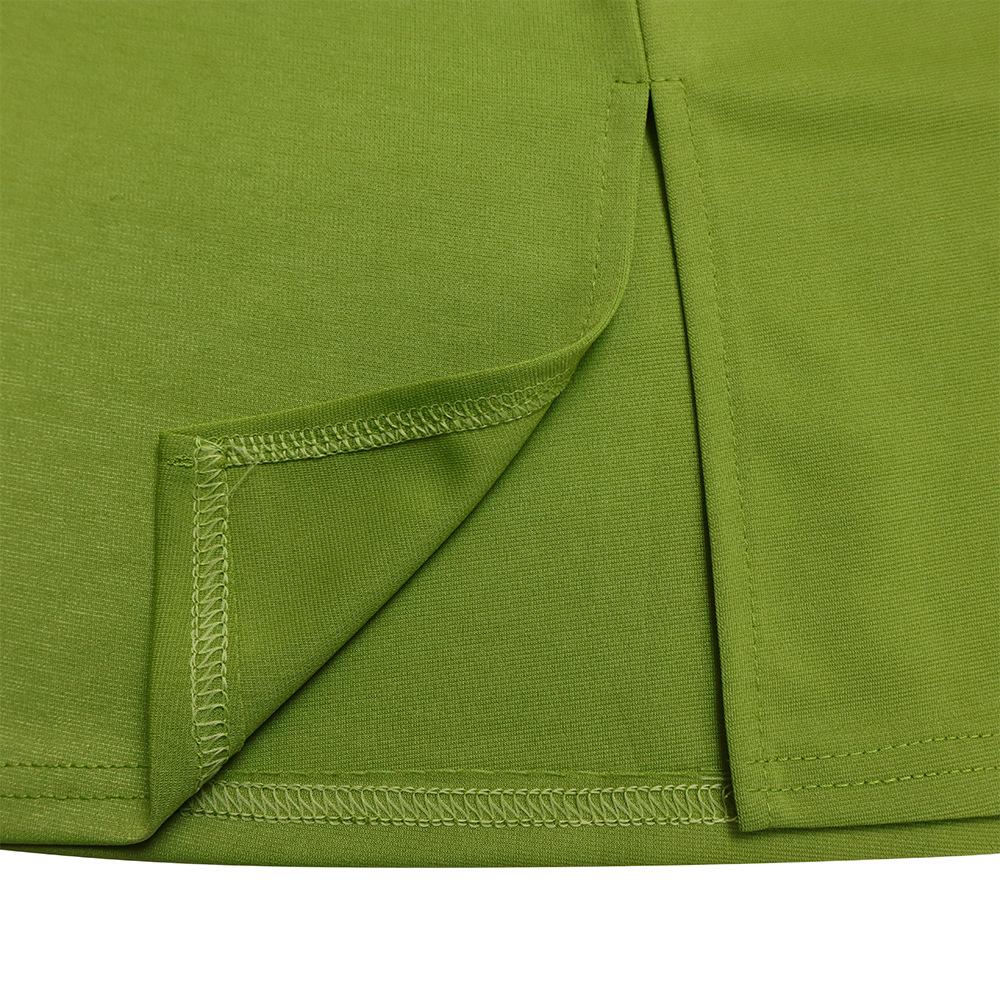 Large Size Women Spring Autumn Fashion Patchwork Dress Ladies One Piece Medium Sleeves Slit Sheath Dress