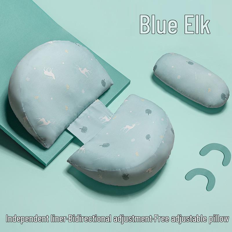 U-Shaped Pregnancy Pillow - Lumbar, Belly, and Back Support for Side Sleepers