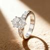 925 Sterling Silver Fashion Personality Oval Zircon Ring For Women Engagement Wedding High Quality Luxury Fine Jewelry