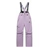 Kids' Waterproof & Windproof Ski Pants with Straps - Thickened, Warm Outdoor Gear for Boys & Girls