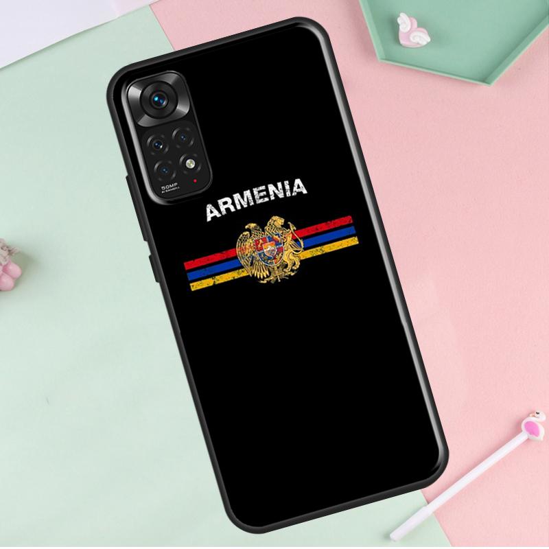 

Чехол с армянским флагом Армении для Redmi Note 12 Pro Plus, чехол для Redmi Note 10 8 9 11 Pro 12S 11S 10S 9S 9C 10C 12C Redmi Note 12 Pro 5G