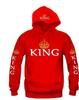 European & American Plus Size Women's Printed Hooded Sweatshirt - Autumn/Winter Collection