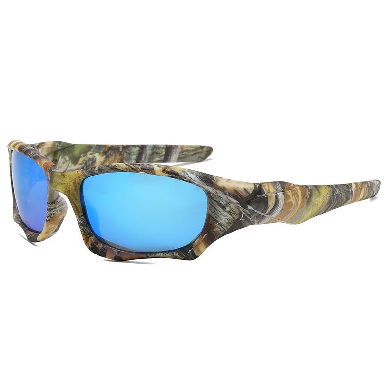 Men's Polarized Tactical Windproof Sunglasses - Military Green, Sports Style