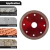 105mm Turbo Diamond Saw Blade Disc Porcelain Tile Ceramic Granite Marble Cutting Blades For Angle Grinder Diamond Saw Blade