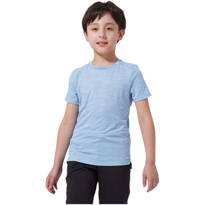 DECATHLON Athleisure Solid Colour Quick Dry Breathable Short Sleeve T-Shirt for Kids