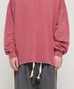 PIGMENT Washed Hoodie (Red)