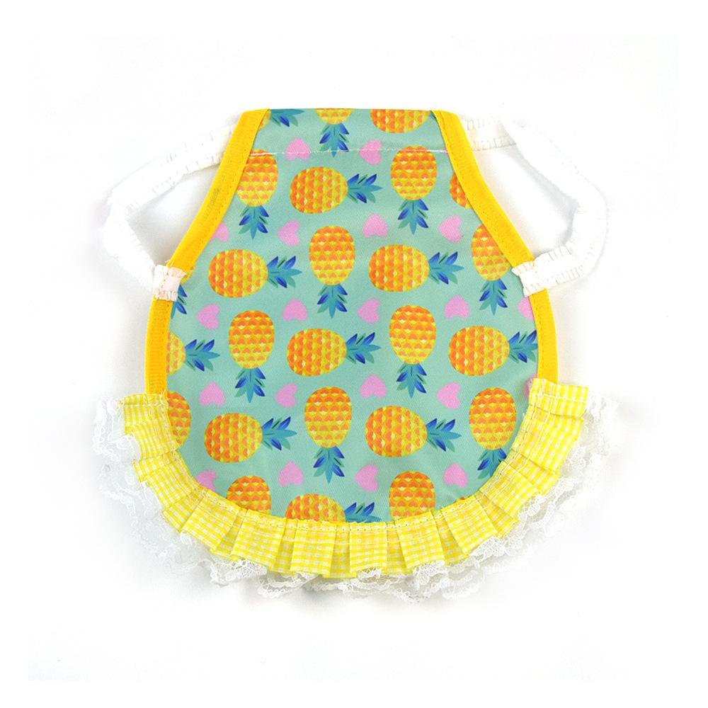 Pet Products Pet Chicken Vest Elastic Lace Clothes Chest Back