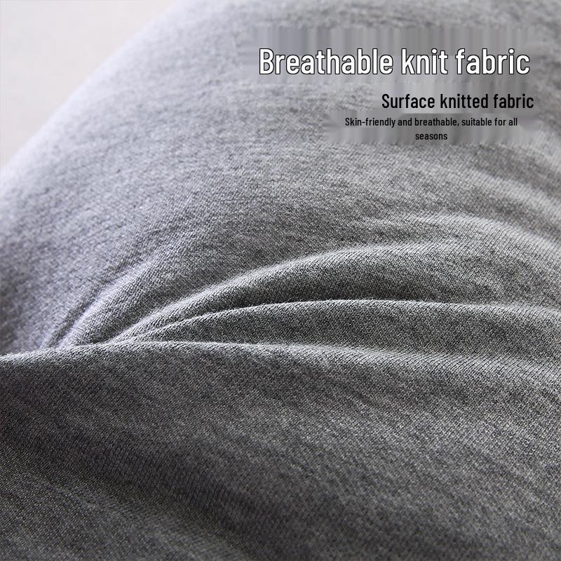 J-Shaped Multifunctional Maternity and Side Sleeper Pillow for Back Support & Breastfeeding