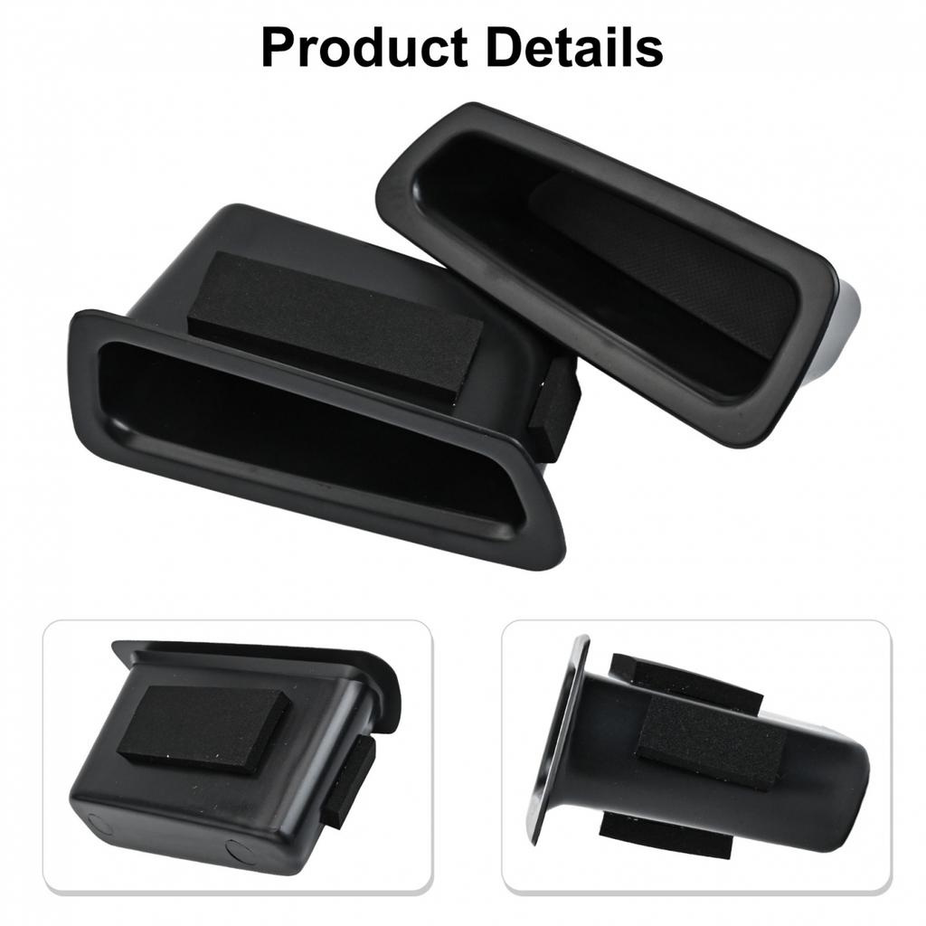For Volvo For XC60 Door Handle Storage Container 2pcs for 2010 To 2017 Model