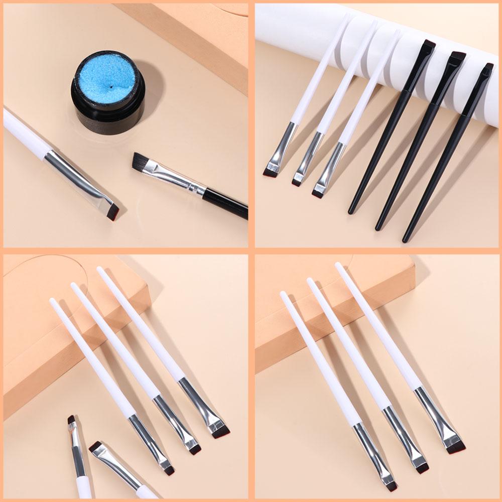 Liner Brush Angled Fine Eyeliner Brushes Liner Brow Brush Blade Makeup Brushes Flat Eyebrow Brush