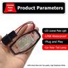 LED Kennzeichenleuchte Weiß Für Honda Civic 01-15 Accord 4D 03-17 Odyssey 00-04 Pilot 03-08 Acura MDX RL TSX RDX TL ILX