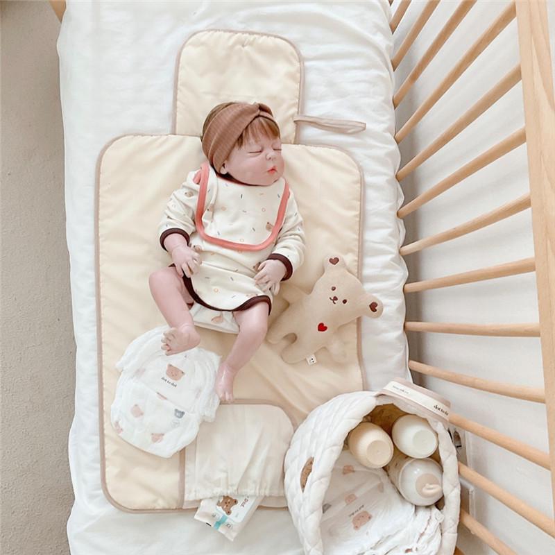 INS Baby Portable Foldable Diaper Changing Pad: Multifunctional Travel Changing Table