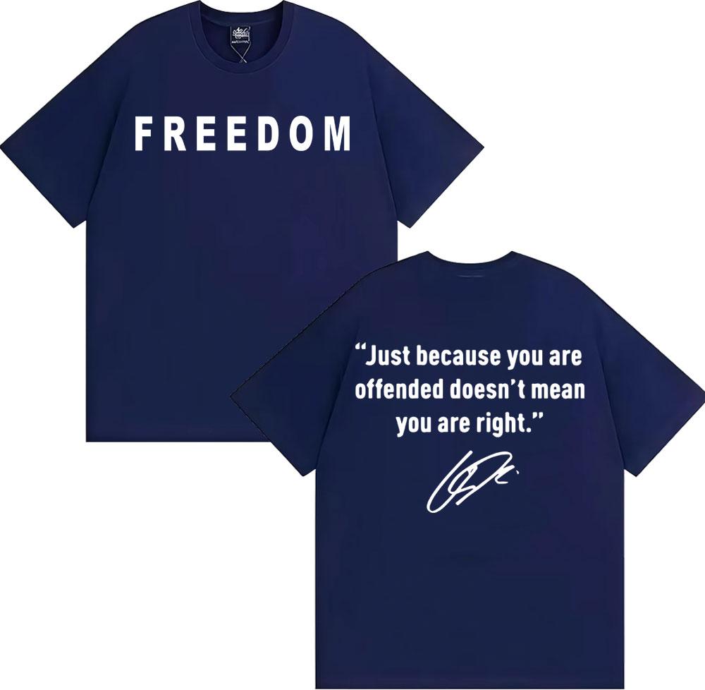 Prayers Up for Charlie Kirk Freedom T Shirt Unisexs Clothing Harajuku Y2k High Street Tshirts Unisex Casual Comfort Oversized Tshirt