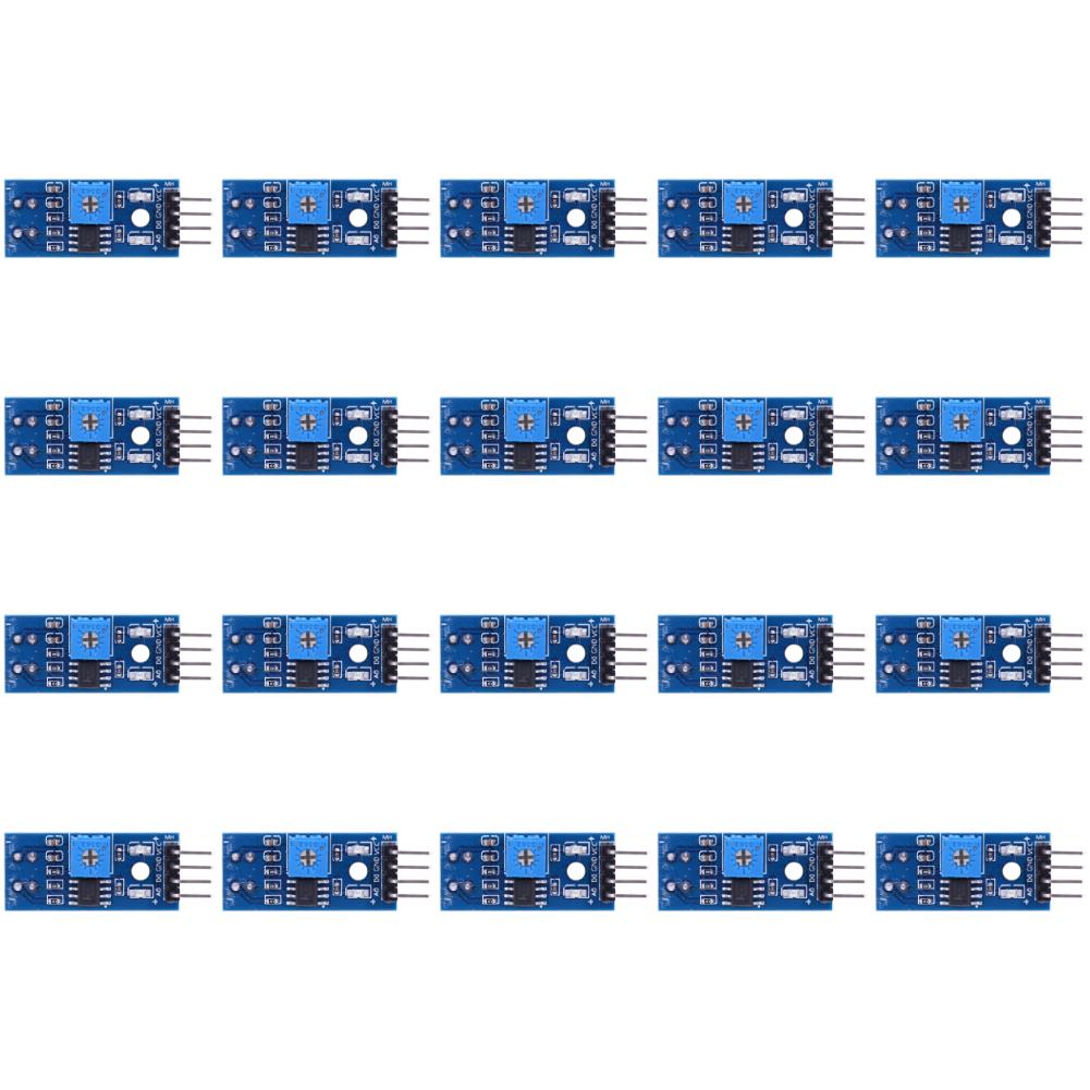 10/20Pcs TCRT5000 IR Infrared Reflectance Sensor Obstacle Avoidance Module Tracing Sensor Tracing Module For Arduino Diy Kit
