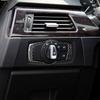 Carbon Fiber Car Center Console Gear Control Button Panel Frame Trim Stickers For BMW 3 Series E90 2005-2012 Accessories