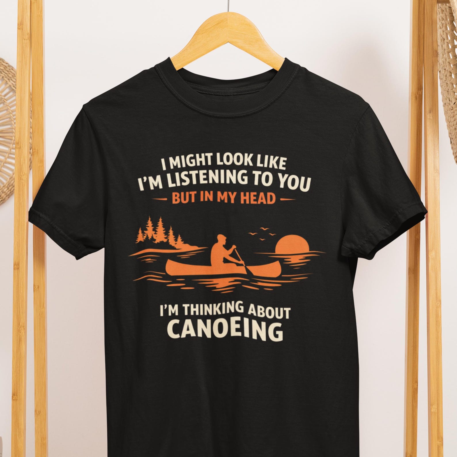 Canoeing t shirt Funny Canoe Lover Gift Outdoor Adventure T-Shirt Canoe Paddling Humor Tee S