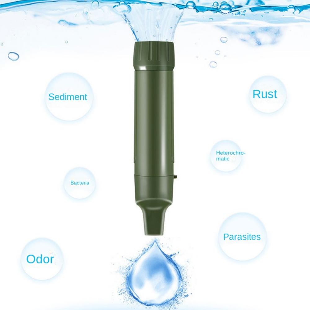 Mini Purification Water Filter Straw Drinking Water Filtering Straw Mini Water Filter Straw  Hiking