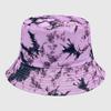 Neutral Summer Tie Dye Printed Fisherman Hat Outdoor Breathable Hat Sunshade