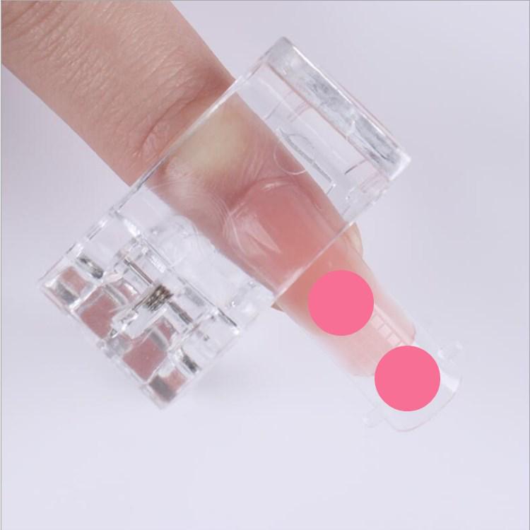 Seamless Quick Gel Nail Extension Kit with UV Curing and Fixing Clips