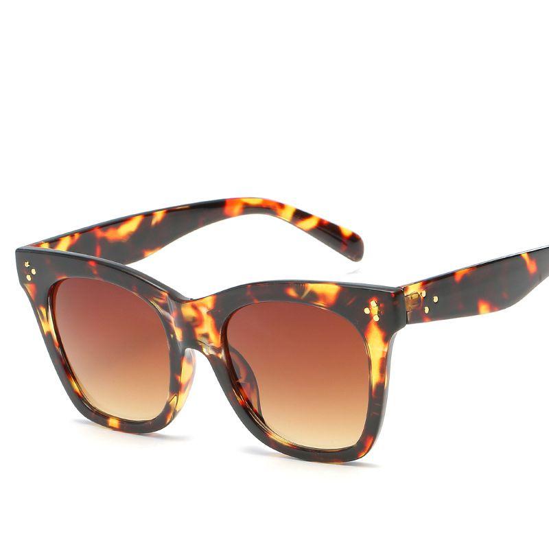

Premium Quality Extra Large Sunglasses For Men And Women Retro Oversized Square Sun Glasses Leopard Coffee
