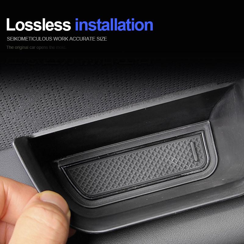 Vtear Car Door Armrest Storage Box Inner Front Door Panel Handle Container Cover Interior Accessories For JETOUR T2 -2024