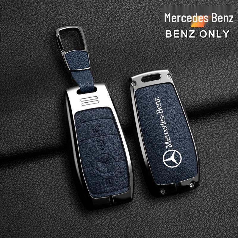 Compatible Key Case for Mercedes E300L, C260L, A200L, C200L, GLC300L, GLB220, GLA200.