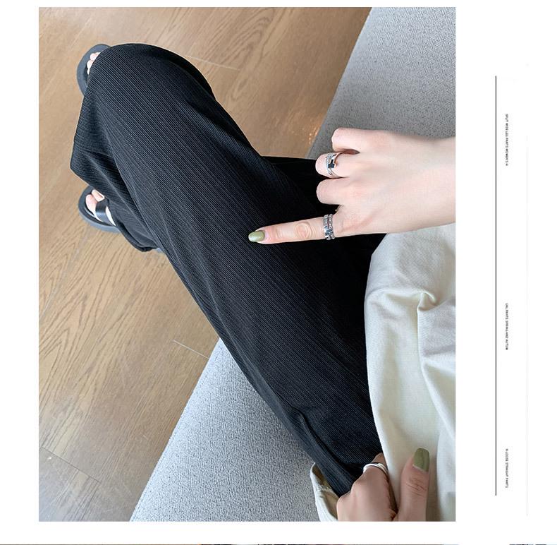 XS Petite Ice Silk Cropped Joggers for Women, Summer Thin 145cm - Look Taller with Carrot Lantern Style Pants