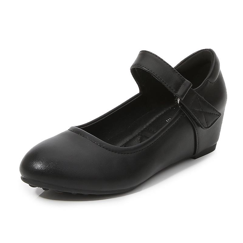Nurse Soft Sole White Wedge Mary Jane Loafers - Comfortable Spring Shoes for Women