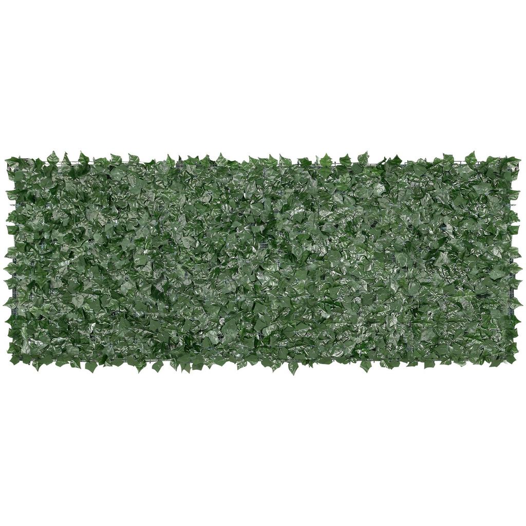 VEVOR Ivy Privacy Fence, 990 X 2490 Mm Artificial Green Wall Screen, Greenery Ivy Fence with Mesh Cloth Backing and Strengthened Joint